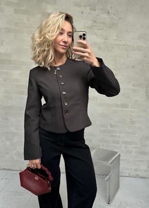 Petrine blazer Espresso Boii Studios 
